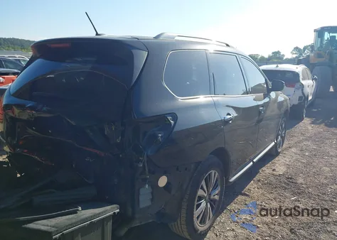 2018 Nissan Pathfinder Sv z USA, uszkodzony, nr VIN 5N1DR2MN5JC625854